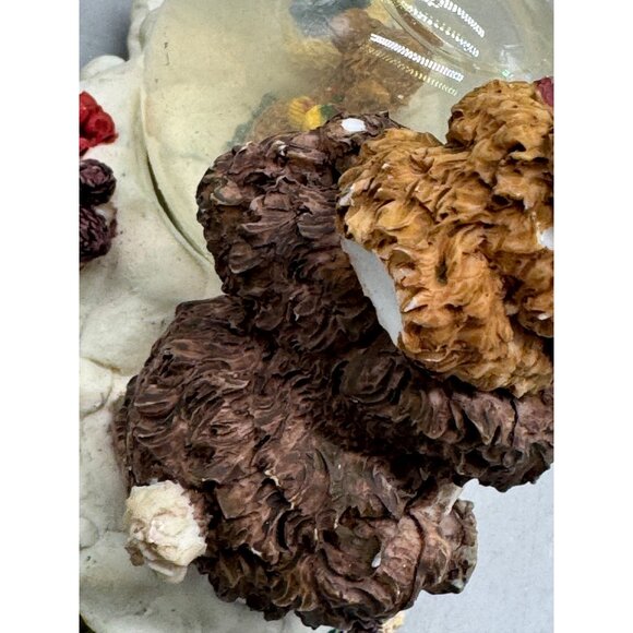 Christmas Simsons Giftware Bear Family Snow Globe Figurine 6" Tall Used READ - Picture 6 of 8